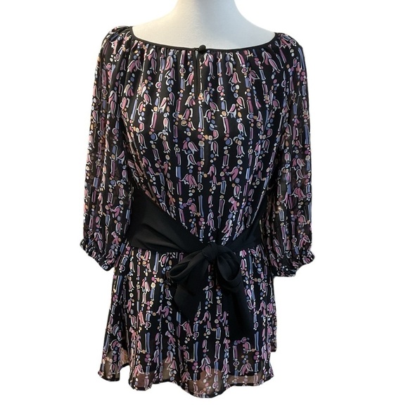 Bob Mackie Wearable Art Top Size Medium - Picture 1 of 7